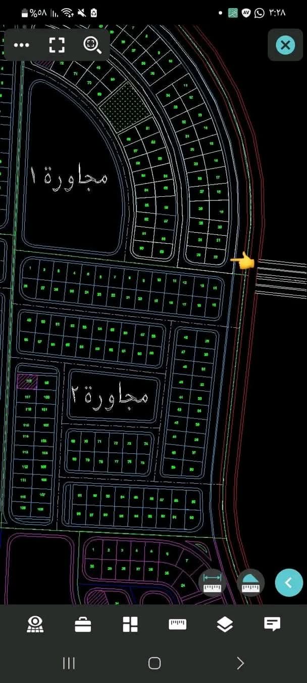 قطعه ارض مميزه للبيع في الحي 37 مج1 مساحه 460متر ممتازه في مجال الاستثمار