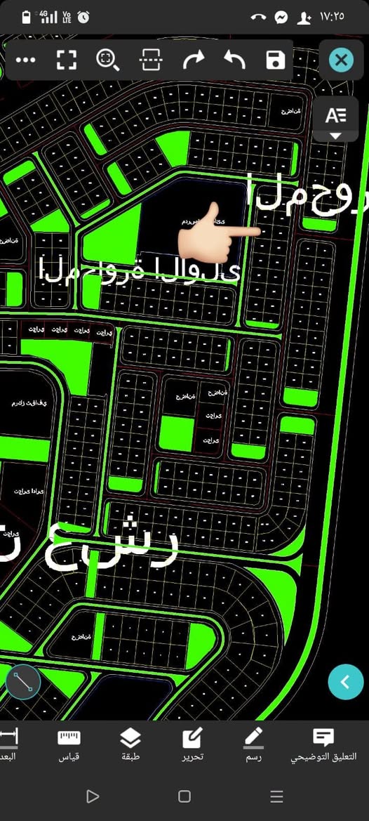 للبيع  قطعه ارض ع الخدمات مباشر ف الحى18مجاوره 1مساحة504متر