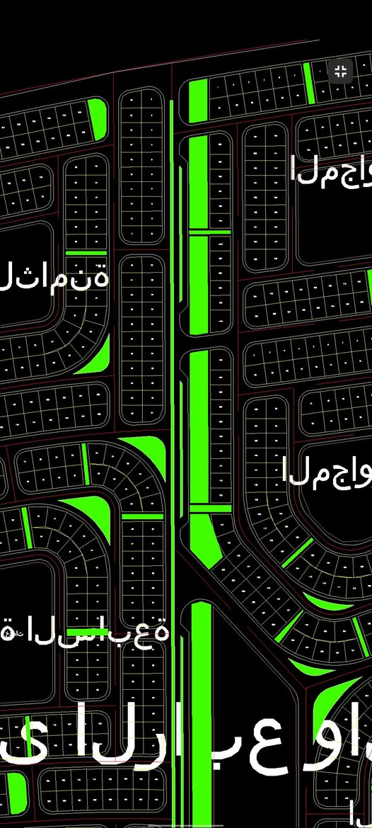 قطعه ارض للبيع بالحي34على الامتداد مباشره مساحه 450 م
