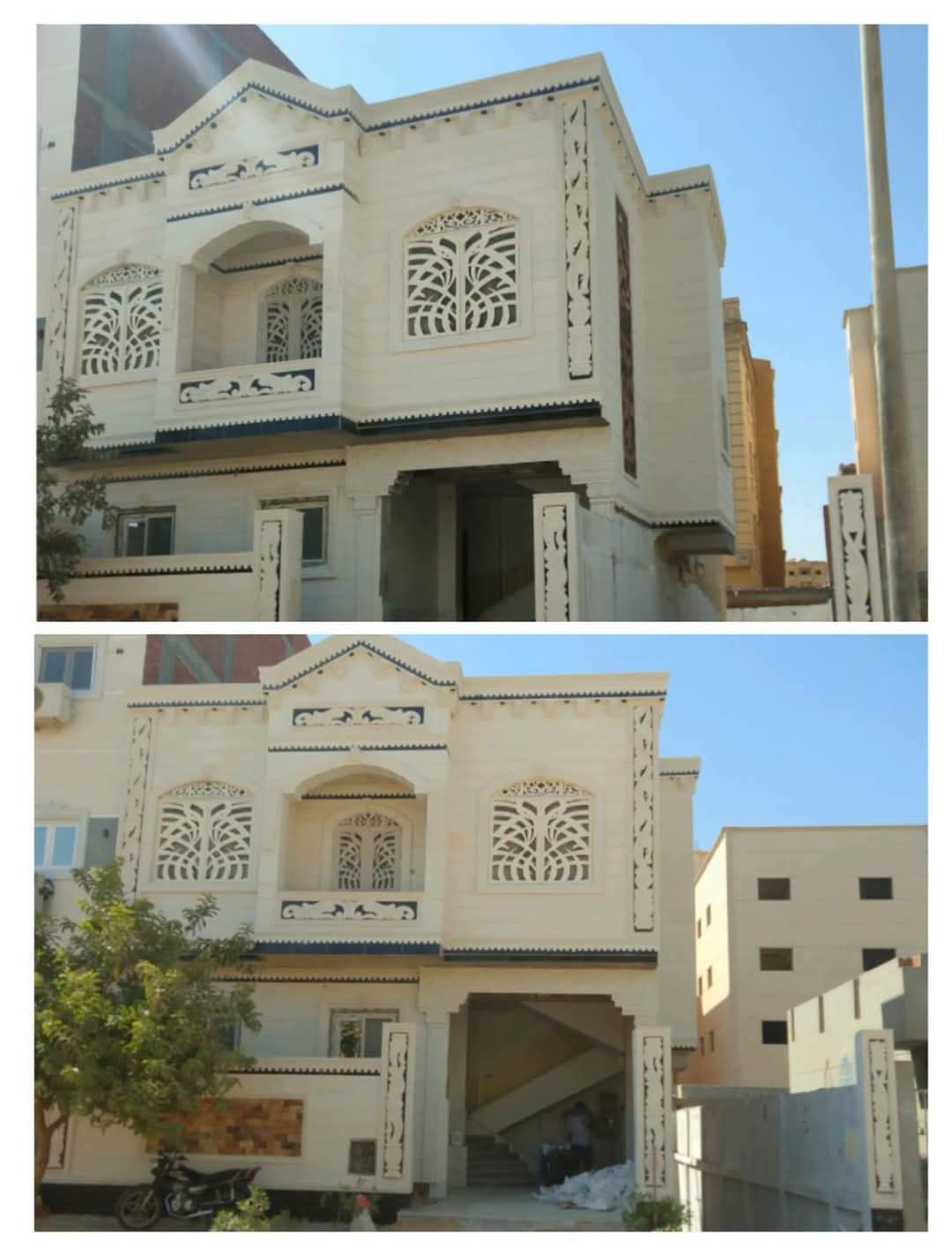 بيت للبيع بالحي اليوناني مجاورة 84 قطعة مساحة 276 متر بدروم ودورين تشطيب سوبر لوكس