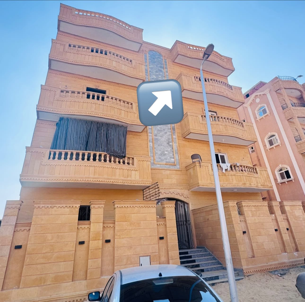 شقة للبيع بموقع استثنائي بالحي اليوناني (مجاورة 88) بمساحة 150 م