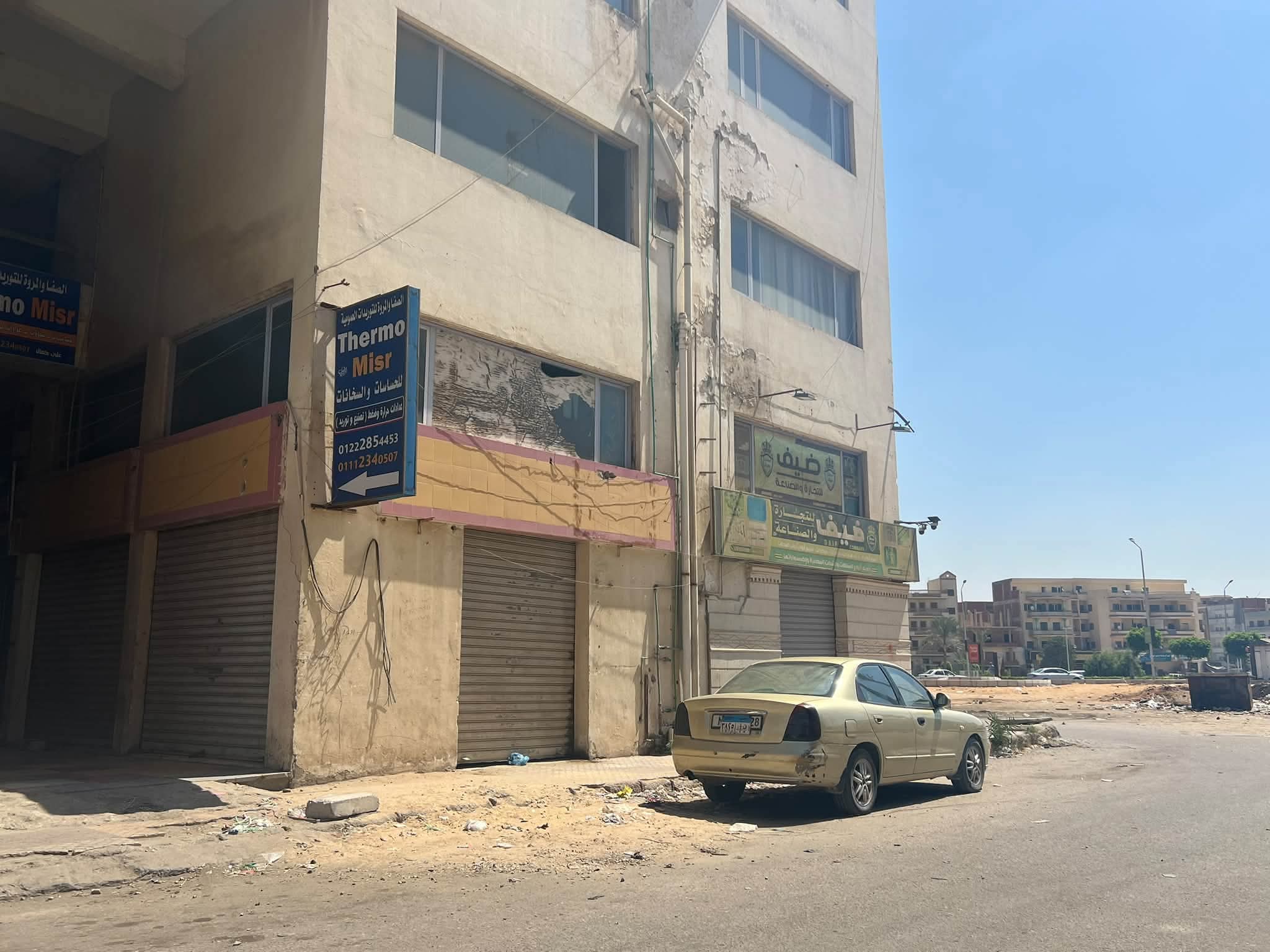 محل للبيع مساحة ٤٠ متر دورين بسلم داخلي ومتشطب بالاردنيه