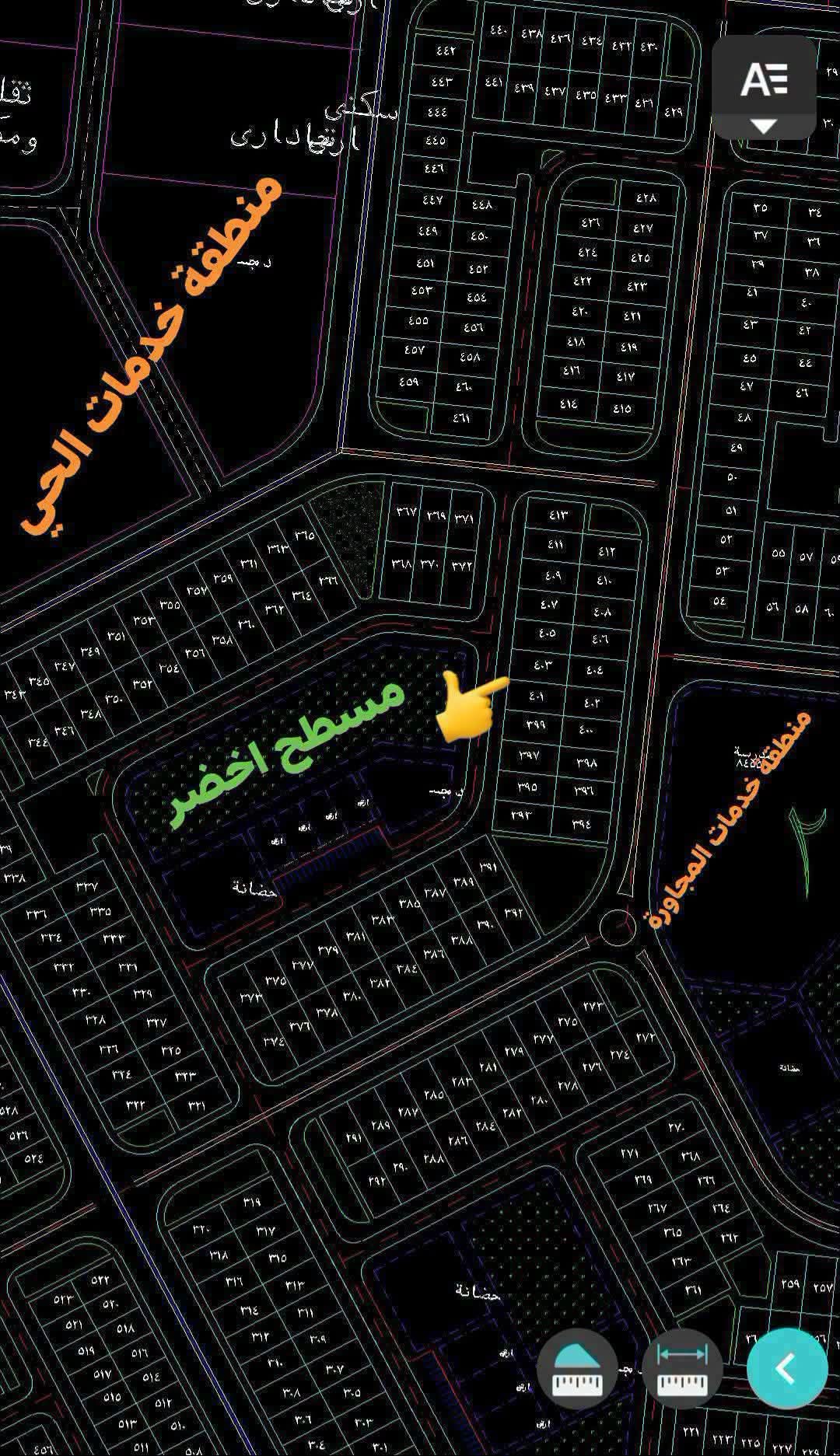 للبيع قطعة أرض مميزة علي مسطح الحي 23 مجاورة 2 رقم 403 مساحه 276متر
